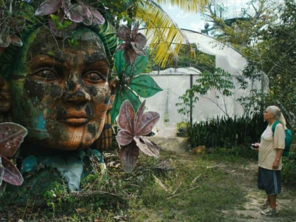 O Fio de Baba Azul-Fluorescente